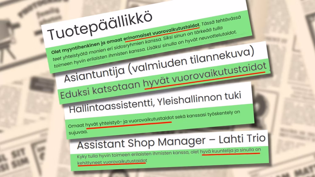 Vuorovaikutteinen työyhteisö